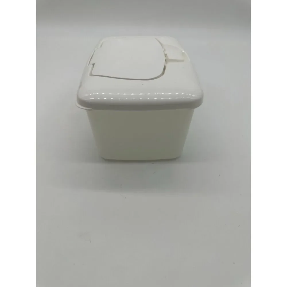 Publix Wet Wipes Dispenser Container with Lid 8 x 5 x 3.5 Resealable